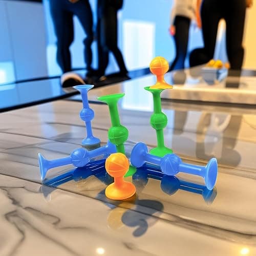12pcs of Suction Cup Darts, A Set of Games with Strong Suction Power, Made of Silicone Material. Suitable for Board Games, Family Games, and Perfect for Enjoying with Friends and Family thumbnail 2