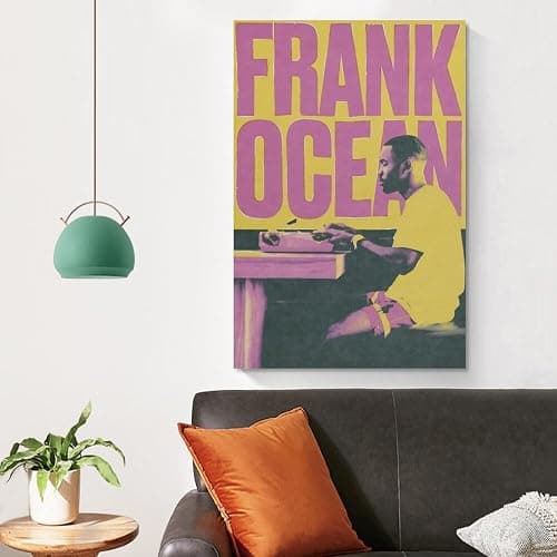 Frank Ocean 5 Canvas Poster Bedroom Decoration Landscape Office Valentine's Birthday Gift Unframe-style12x18inch(30x45cm) thumbnail 5