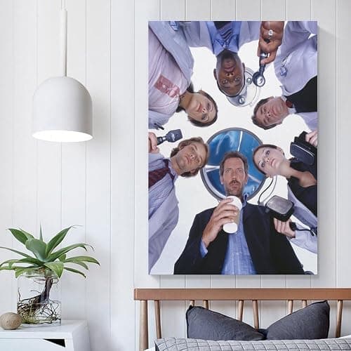 House M.D Movie Poster- Poster Decorative Painting Canvas Wall Art Living Room Posters Bedroom Painting 24x36inch(60x90cm) thumbnail 5