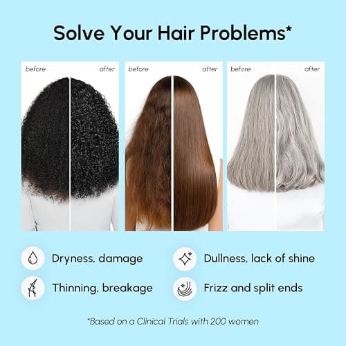 MAREE Deep Conditioning Hair Mask for Damaged Hair Treatment – Keratin Hair Care for Hydrating Growth Repair Moisturizing – Dry Curly Color Refreshing – Tratamiento Mascarilla Para el Cabello Seco thumbnail 4