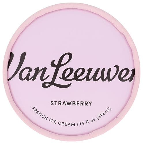 Van Leeuwen Premium Strawberry French Ice Cream, 14 oz (Frozen) thumbnail 6