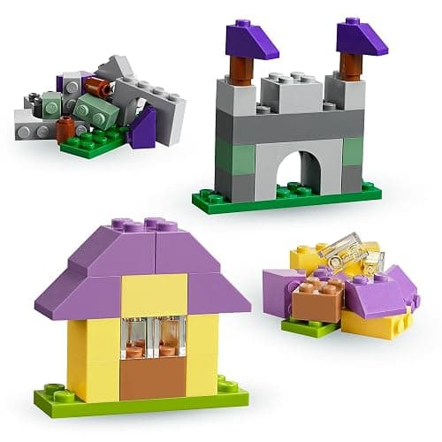 LEGO Classic Creative Suitcase 10713 - Includes Sorting Storage Organizer Case with Fun Colorful Building Bricks, Preschool Learning Toy for Kids, Boys and Girls Ages 4 Years Old and Up thumbnail 6