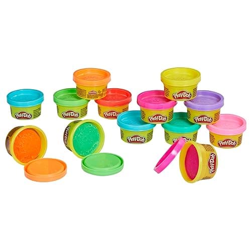 Play Doh Bulk Handout 42-Pack of 1-Ounce Modeling Compound Cans, Back to School Gifts, Prizes, & Party Favors, Kids Arts & Crafts, Preschool Toys, Ages 2+ (Amazon Exclusive) - 42 1oz Cans thumbnail 2