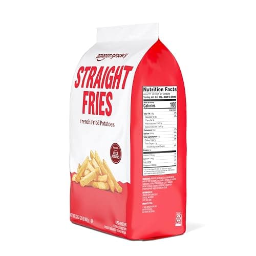 Amazon Grocery, Straight Fries, 32 Oz, Frozen thumbnail 4