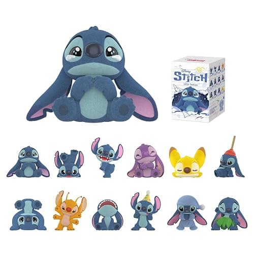 POP MART Disney Stitch Little Emotions Series Figures, Disney-Classic Blind Box Action Figures, Random Design Collectible Toys for Home Decor, Birthday Gifts for Girls Boys Women Men, Single Box - Image 1