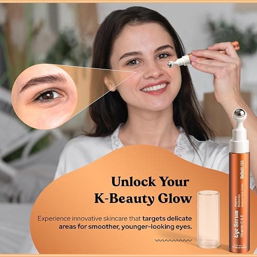 BellaBLISS Vitamin C & Vitamin E Eye Serum – Hydrating Under Eye Roller for Puffiness, Wrinkles & Dark Circles – Lightweight Cooling Formula – 0.5 fl.oz / 15 ml – Pack of 1 thumbnail 6