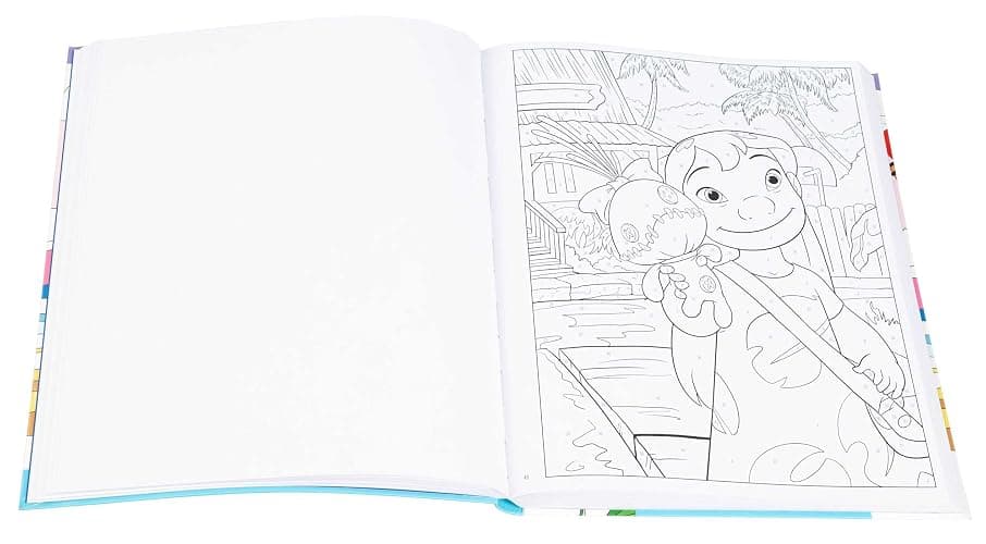 Disney Stitch Color-By-Number - Coloring Book for Teens and Adults, Officially Licensed thumbnail 3