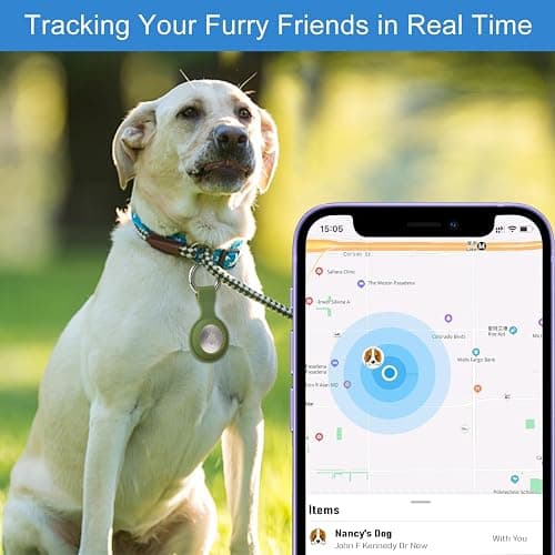 4 Pack Airtag Case Holder for Apple Air Tag, Airtag Case with Anti-Lost Keychain, Silicone Protective Cover for Kids' Backpacks, Dog Collars, Luggage, Multi-Color Protective AirTag Accessories thumbnail 5