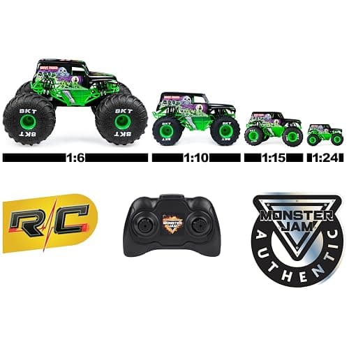 Monster Jam, Official El Toro Loco Remote Control Monster Truck for Boys and Girls, 1:24 Scale, 2.4 GHz, Kids Toys for Ages 4 and Up thumbnail 9