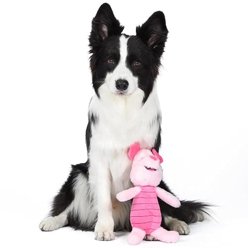 Disney for Pets Winnie The Pooh: Piglet Plush Buddy for Dogs Dog Toys | Plushie Toy for Pets with Squeaker | Squeaky Fabric Fun-Plush for Pups, 9 Inch thumbnail 3