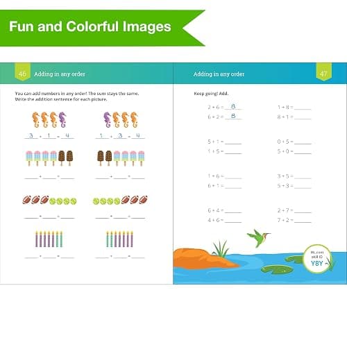 The IXL Ultimate 1st Grade Math Workbook, Activity Book for Kids Ages 6-7 Covering Addition, Subtraction, Place Value, Geometry, Counting Money, ... and More Mathematics (IXL Ultimate Workbooks) thumbnail 4