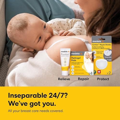 Medela Silicone Contact Nipple Shields, Soft Ultra-Thin Design, Made Without BPA, 1 Pack of 2 Shields (20 mm) and Case thumbnail 12