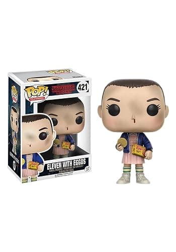 POP Eleven with Eggos: Funko x Stranger Things Vinyl Figure with Free Protector! thumbnail 3