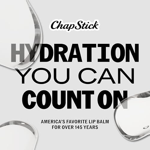 ChapStick HydraBalm Cherry & Vanilla Flavored Lip Balm Tubes, 4-Pack | 0.35 oz each, Ultra Hydrating Formula Made with Jojoba Oil & Shea Butter for 24 Hour Moisture that Repairs Severely Dry Lips thumbnail 10