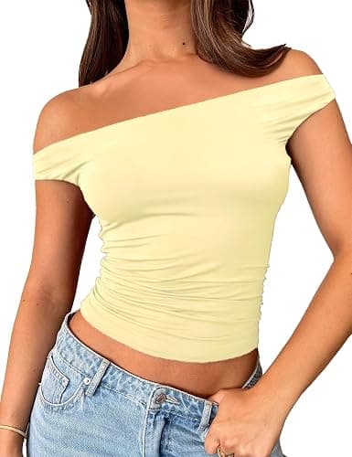ForeFair Womens Off The Shoulder Tops Size XS - Image 1