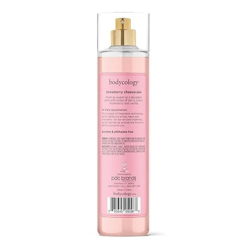 Bodycology Long-Lasting Fragrance Body Mist, Strawberry Cheesecake, 8 fl oz thumbnail 8