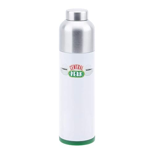 Paladone Central Perk Combo Cup|Travel Coffee Mug 400ml and Metal Cold Water Bottle 640ml | Officially Licensed Friends Merchandise - Image 1