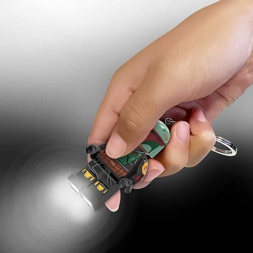 LEGO Star Wars - Large 3 Inch Tall Figure Key Light - Boba Fett (KE188H) thumbnail 4