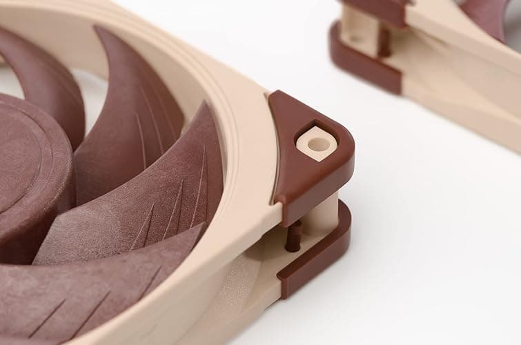 Noctua NF-A12x25 PWM, Premium Quiet Fan, 4-Pin (120mm, Brown) thumbnail 6