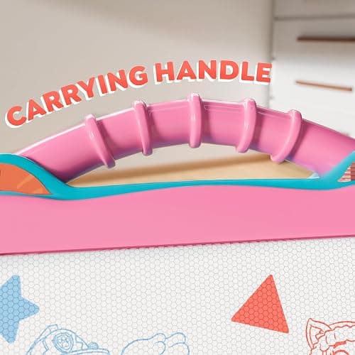 Lollipop Paw Patrol Magnetic Drawing Board - Limitless Creativity with Easy Erasing - Mess-Free Fun, Smart Storage, and Kid-Friendly Design for Creative Adventures - Pink Color thumbnail 7