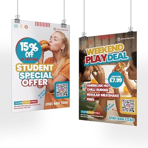 ZNOR Personalised Posters Add Your Own Custom Photo/Logo/Text Banner for Business Ads, Custom Wall Art Vinyl Prints for Home and Office Decor Create Your Own Design thumbnail 8