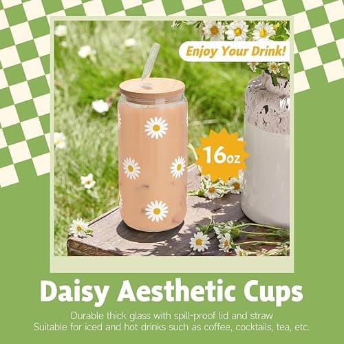 Gift Baskets for Women, 11pcs Unique Happy Birthday Gifts for Women, Best Inspirational Get Well Christmas Ideas Box w/Daisy Cup Her Teen Girl Sister Friend Friendship Mom - BRIGHTEN UP HER DAY! thumbnail 4