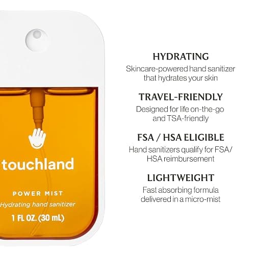 Touchland Limited Edition Seasonal Power Mist Hand Sanitizer 4-Set thumbnail 6
