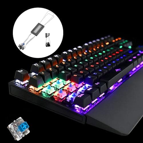 Ortarco Keycap Puller for Mechanical Keyboard Stainless Steel Keycap Remover Tool Fixing Keyboard Black thumbnail 4