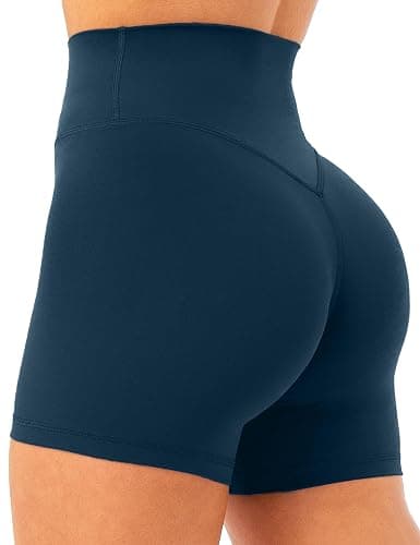 Unthewe High Waisted Athletic Biker Shorts - Image 1