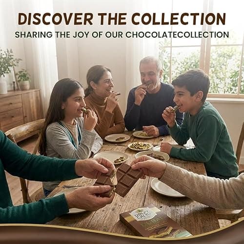 Dolce Calma Dubai Chocolate Bar Milk (200g / 7oz) – Viral Authentic Handmade Belgian Chocolate with Turkish Pistachio & Crispy Kataifi, Premium Quality Candy, Luxury Cream Kunafa Filling, No Palm Oil thumbnail 5