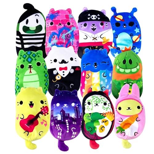 Cats vs Pickles 2 Pack Teal Wave Mystery Bags - Bean Filled Plushies (Styles Will Vary) thumbnail 2