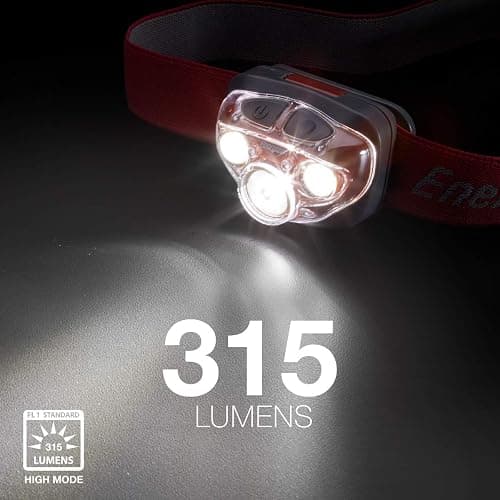 Energizer Vision HD+ LED Headlamp, Water Resistant Bright Headlamp with Digital Focus, Camping Gear and Emergency Light, Batteries Included, Pack of 1 thumbnail 3