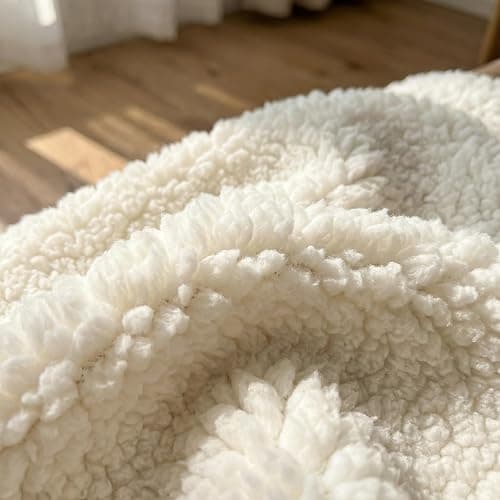 YYTCOZYY Cute Bear Print Blanket – Reversible Soft Fleece Sherpa Throw Blanket for Women, Cozy Warm Plush Blanket for Couch Bed Office, Camel Brown (80"x90") thumbnail 5