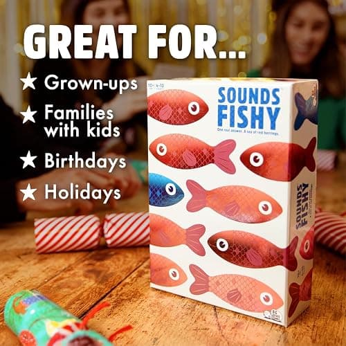 Big Potato Sounds Fishy – Fast-Paced Bluffing Party Game for Kids 10+ & Adults | Fun Family Trivia Board Game for Quick Thinking & Lying | Perfect for Game Night (Smaller Box) thumbnail 6
