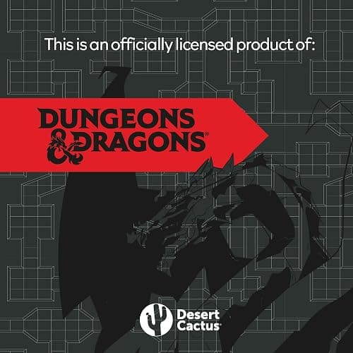 Desert Cactus Dungeons & Dragons Poster 11 x 17 Inch Room Office Décor Decoration Official Fan Gear (11x17 inch,Design F, Paper) thumbnail 6