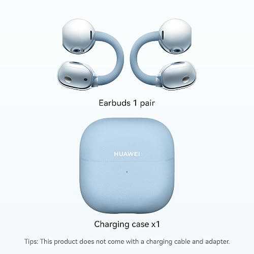 HUAWEI FreeClip 2, Wireless Earbuds, Airy C-Bridge Design, Adaptive Open-Ear Listening, Crystal-Clear Calls, 38h Long Battery Life, Open-Ear Headphone, Compatible with iOS & Android, IP57, Rose Gold thumbnail 8