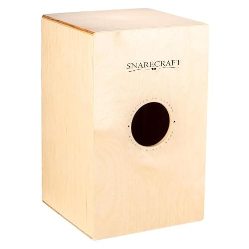 Snarecraft Cajon Box Drum with Internal Snares and Bass Tone for Acoustic Music — MADE IN EUROPE — Play with Your Hands, Baltic Birch, 2-YEAR WARRANTY thumbnail 7