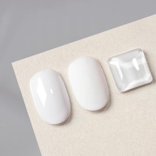 MAYCHAO 15ML Antiquewhite Gel Nail Polish 1Pc Antiquewhite White Green Gel Polish Soak Off UV LED Nail Polish Nail Art Starter Manicure Salon DIY at Home, 0.5 OZ thumbnail 5