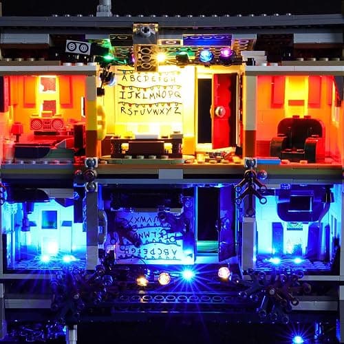 GEAMENT Upgraded Version Light Kit for Stranger Things The Upside Down - Compatible with LEGO 75810 Building Blocks Model (Model Set Not Included) thumbnail 8