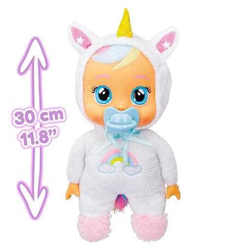 Cry Babies Goodnight Dreamy - Sleepy Time Baby Doll with LED Lights, for Girls and Boys Ages 18M and Up, Multicolor thumbnail 4