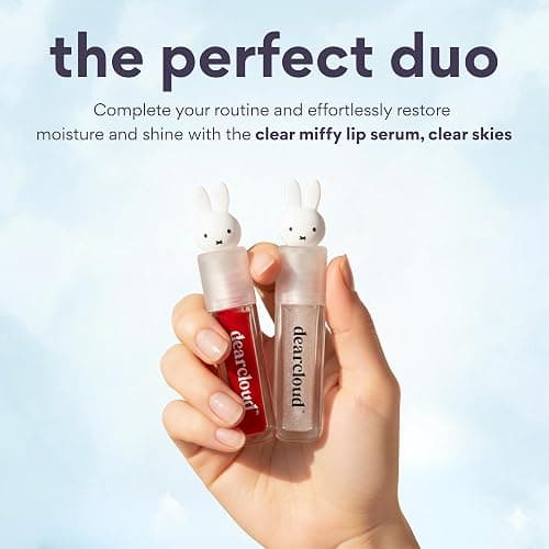 Miffy Lip Serum Jelly - Dear Bun Tinted Gloss for Hydration & Shine (Dear Bun) thumbnail 5