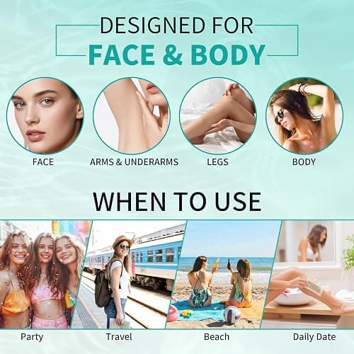 Wax Strips, 80 Pcs Wax Strips For Face & Body, Waxing Strips For Hair Removal At Home For Facial, Arms, Legs, Underarms, Bikini, Back, Women And Men (40*Big, 40*Small，6*Calming Oil Wipes) thumbnail 6