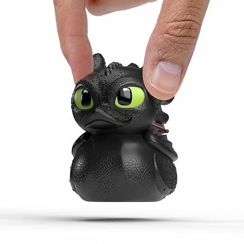 TUBBZ Mini: How to Train Your Dragon - Toothless Cosplaying Rubber Duck Vinyl Figure - Image 1