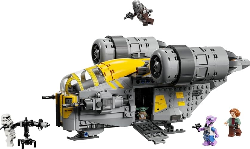 LEGO Star Wars The Razor Crest 75447 | Toys for 10+ Year Old Boys, The Mandalorian & Grogu Model Kit, 4 Minifigures, Grogu Figure, Birthday Gift, 930 Pieces thumbnail 3