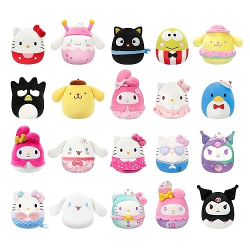 Squishmallows Original Sanrio Hello Kitty and Friends 5in Mystery 3-Pack – Official Jazwares Plush (Little) thumbnail 3