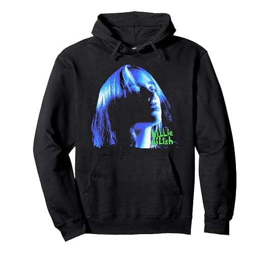 Official Billie Eilish Portrait Pullover Hoodie - Image 1