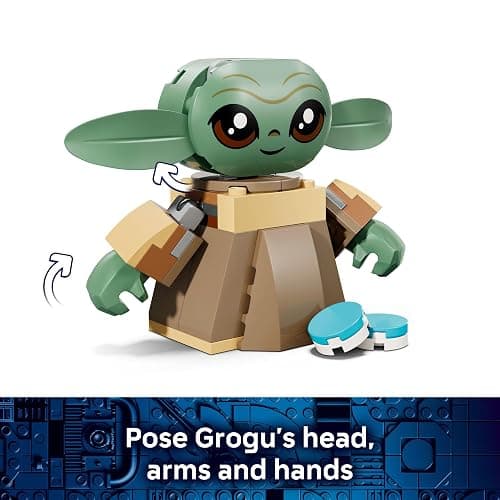 LEGO Star Wars Grogu’s Homestead Building Toy for Boys & Girls - The Mandalorian Pretend Play Set W/Sorgan Frog & Poseable Grogu Figures for Preschool Kids, Ages 4+ - Gift Idea for Birthdays - 75443 thumbnail 5