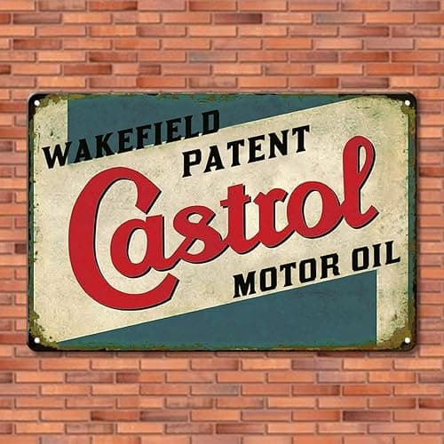 Vintage Metal Tin Signs Retro Garage Signs For Men Wall Decorations Old Car Shop Posters Oil And Gas Station Sign Man Cave Decor 5 Pces 8×12 Inch thumbnail 5