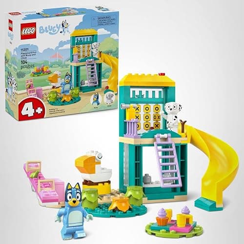 LEGO Bluey Playground Fun with Bluey and Chloe Sensory Building Blocks - Preschool Pretend Play & Learning Toys for Kids - 4 Year Old Girl & Boy Birthday Gifts - 11201 thumbnail 8