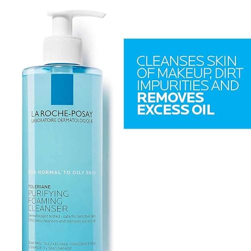 La Roche-Posay Toleriane Purifying Foaming Facial Cleanser, Oil Free Face Wash for Women & Men with Niacinamide + Ceramides, Pore Cleanser Safe For Sensitive Skin, Won’t Dry Out Skin, Soap Free thumbnail 5